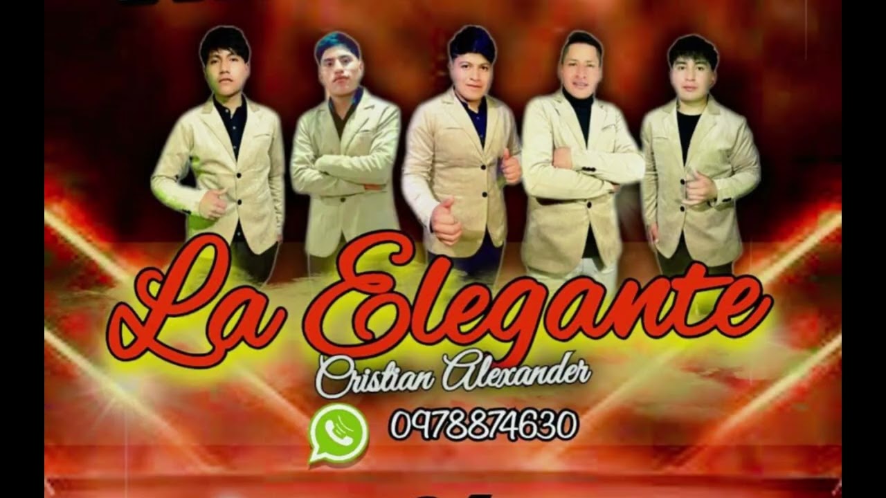✅La Elegante de Cristian Alexander 🔥Audio en Vivo 🪗🎹 Mix Chichita Bailables   // Exitos 2025