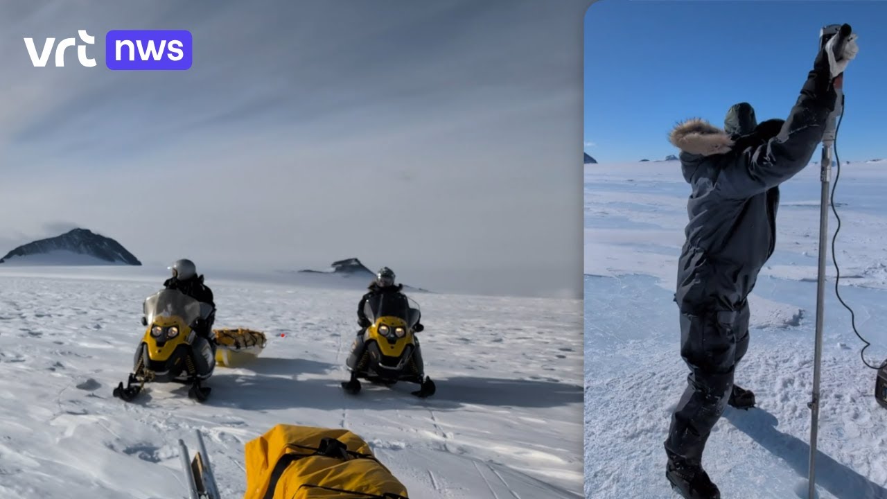Belgische wetenschappers zoeken op Antarctica ijs van 1 miljoen jaar oud