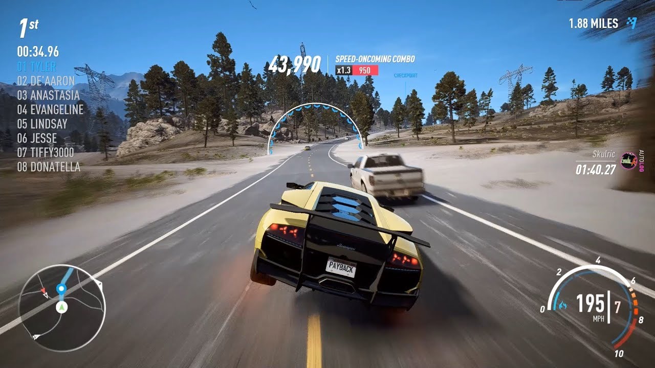 Need For Speed Payback - LV399 Lamborghini Murcielago LP670-4 [Race Spec] Performance & Gameplay