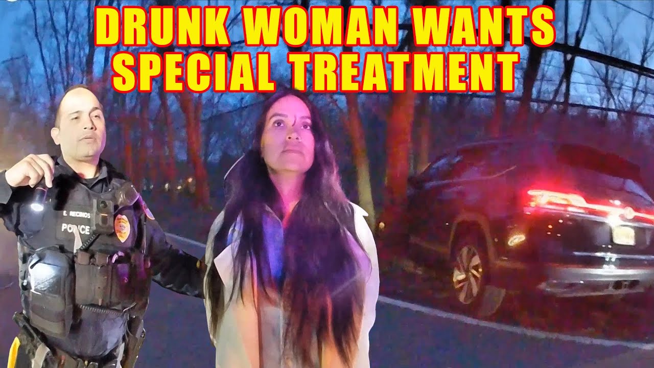 Drunk Woman Repeatedly Tries to Influence Officers with Name Dropping