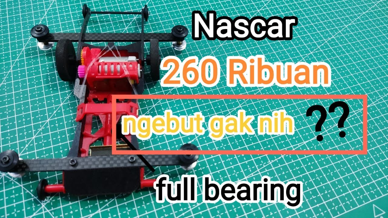 Tamiya nascar harga 260ribuan full bearing dan dinamo kilikan