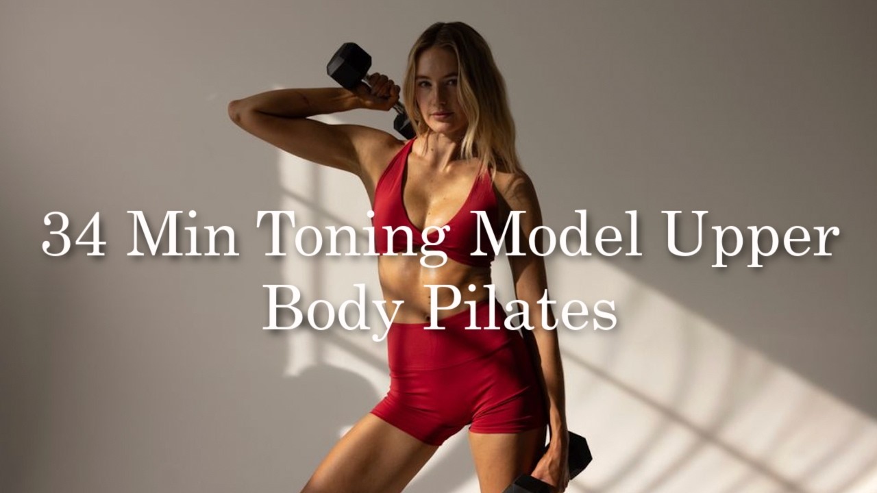 34 Min Toning Model Upper Body Pilates