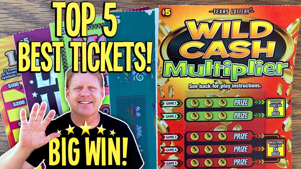 My TOP 5 Best Lottery Scratch Offs for $5 💰 Fixin To Scratch