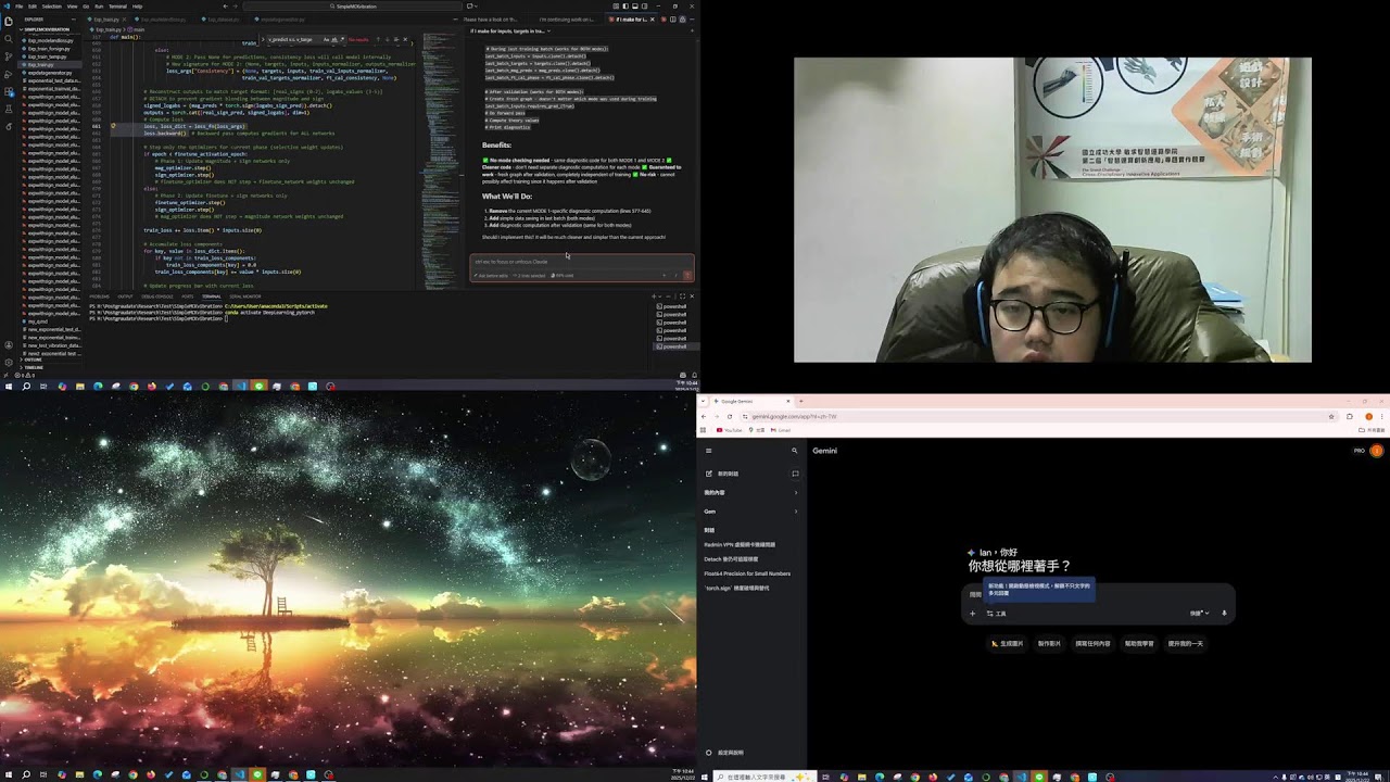 An Hour with Claude Code(Mute Stream with Jazz, See info in description)
