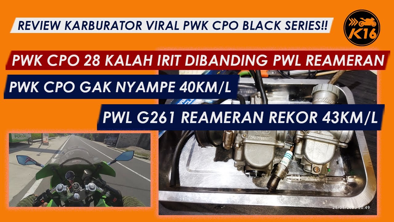 REVIEW PWK CPO 28 & PWL G261 30.5 DIBAWA HARIAN