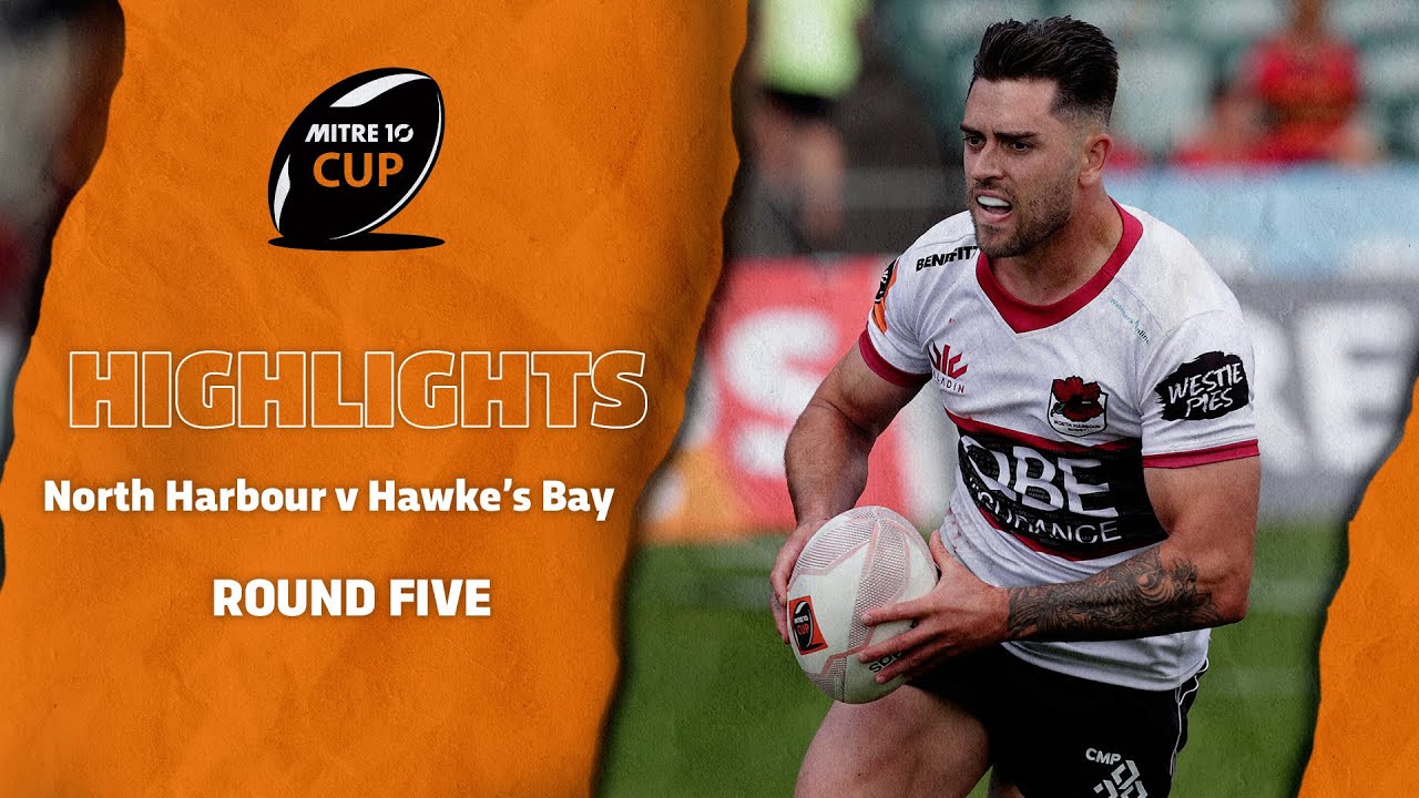 RD 5 HIGHLIGHTS | North Harbour v Hawke's Bay (Mitre 10 Cup 2020)