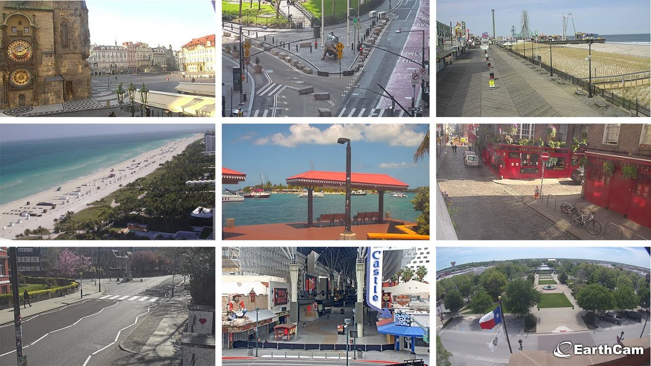 EarthCam Documents Empty Cities Due to COVID-19