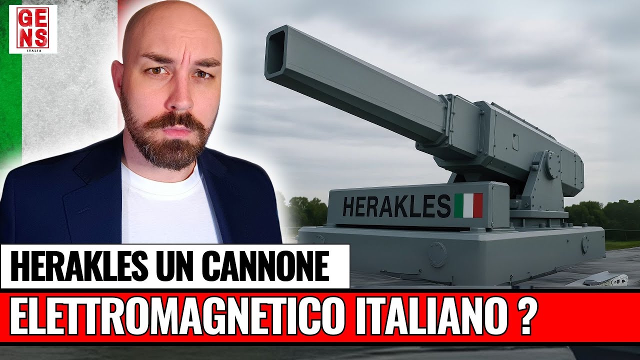 L&rsquo;ITALIA STA COSTRUENDO UN CANNONE ELETTROMAGNETICO? IL PROGRAMMA HERAKLES.