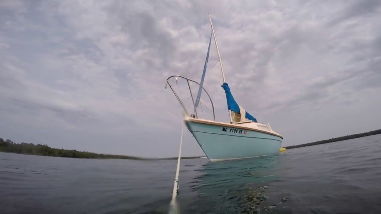 Sailing Les Cheneaux Islands in Northern Lake Huron