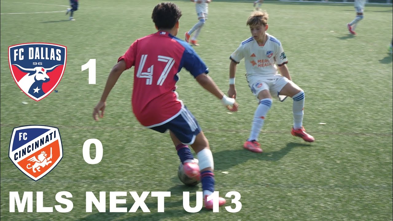 Hard-Fought Win! FC Dallas U13 Tops FC Cincinnati 1-0 | MLS Next Patterson Cup #fcdallas #mlsnext