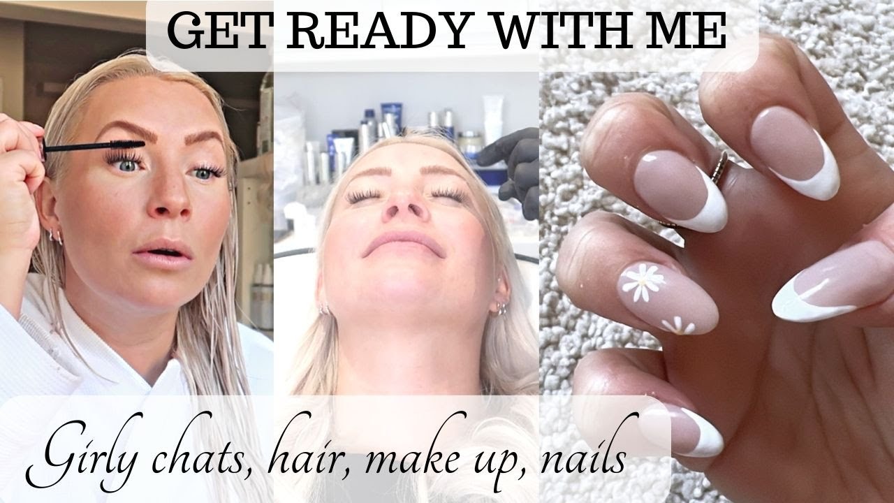 🌷HELLO APRIL🌷 | GET READY WITH ME FOR DATE NIGHT!!! MAKE UP, HAIR, NAILS, BOTOX, UNBOXINGS