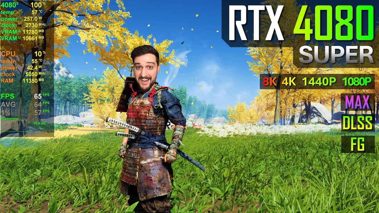 RTX 4080 SUPER - Ghost of Tsushima