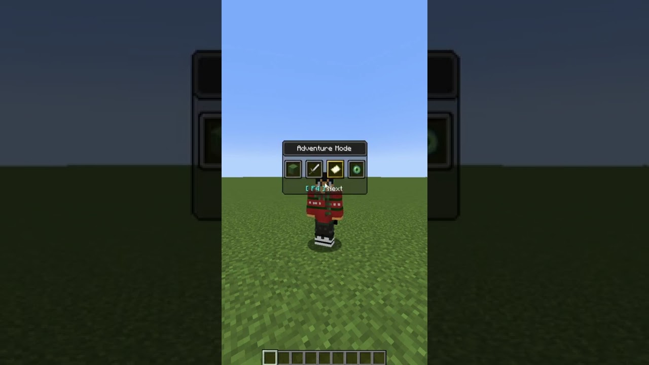 C&oacute;mo CAMBIAR R&aacute;pidamente de Modo de Juego en Minecraft #shorts