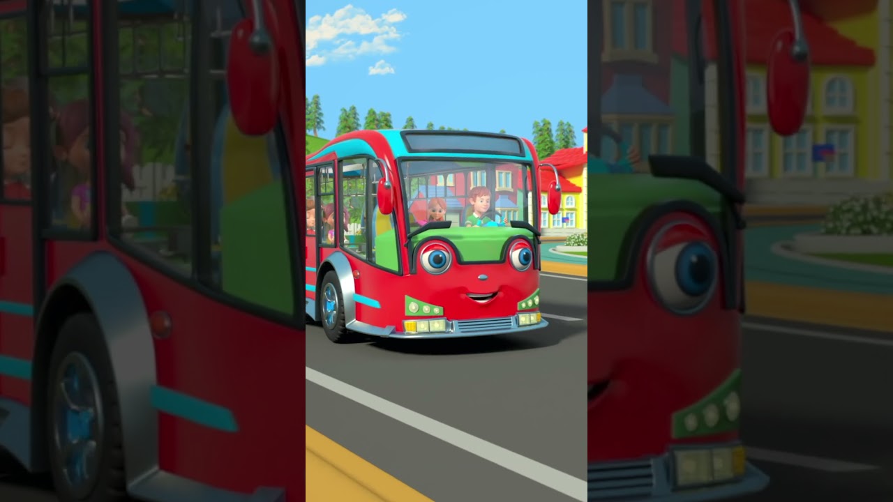 Wheels On The Bus Go Round And Round #polular #viral #trending #kidsmusic