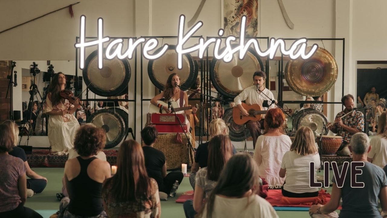 HARE KRISHNA | Maha Mantra LIVE @GongSun (Puja Prema, JossMoz, Stéphanie Valentin, Brice Louis)