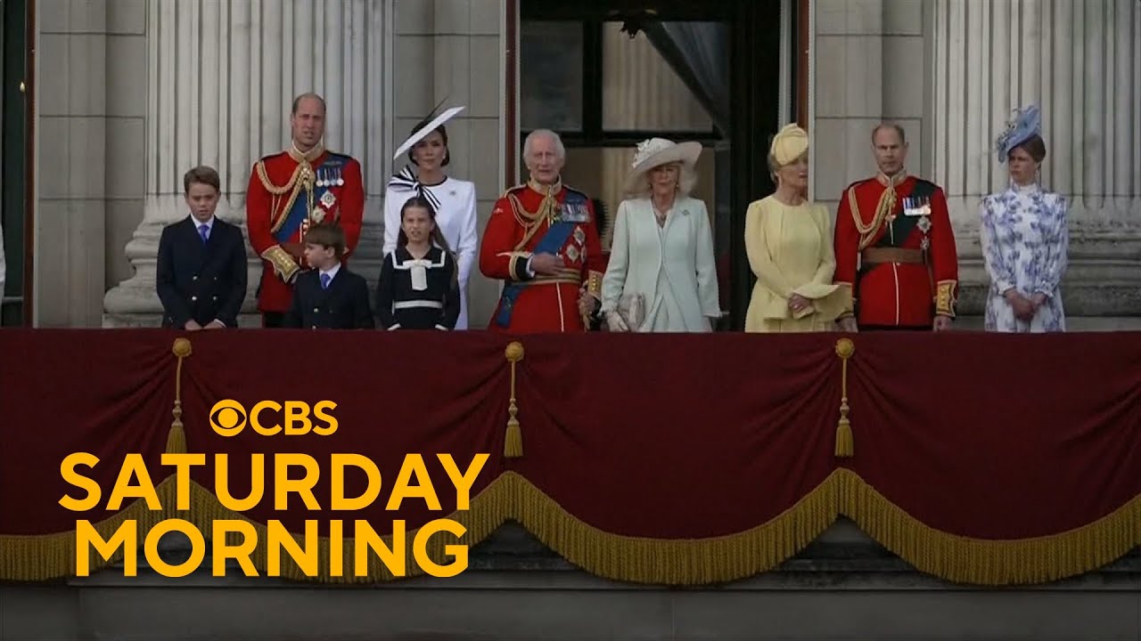 Princess Kate makes first public appearance in months at Trooping the Colour parade