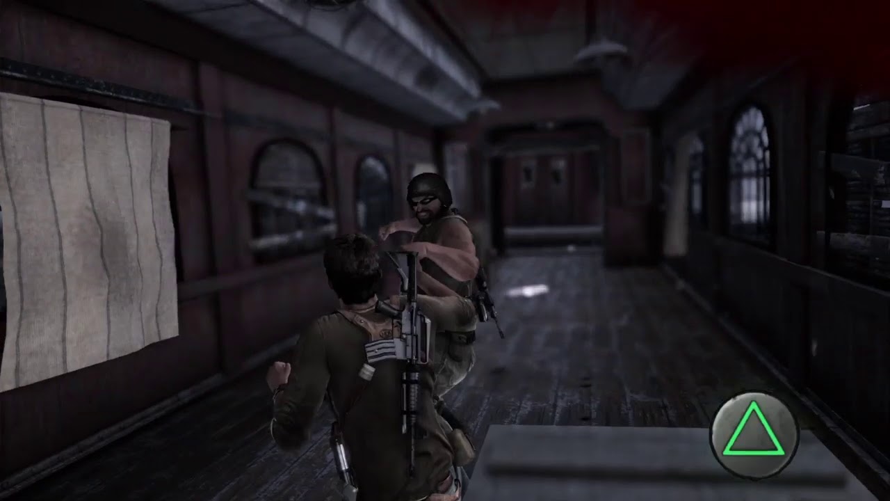 Uncharted 2 - Crushing - Train Boss Fight [PS3]