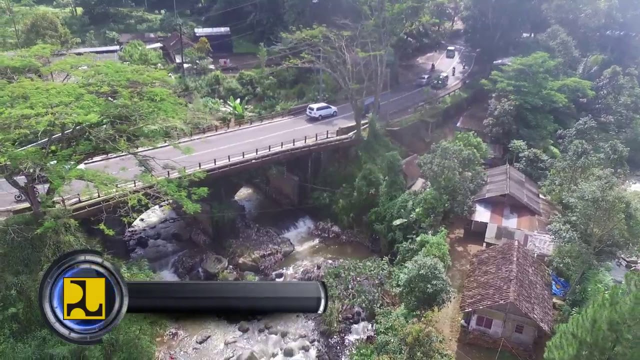 Rencana Pelebaran Jalan Cianjur Puncak, Aerial Video