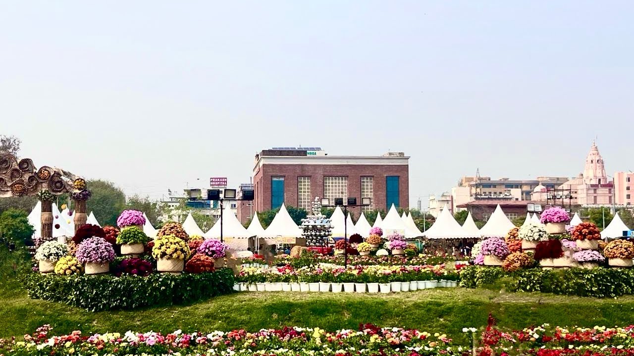 Noida Flower Show Glimpses 🌼 | Nature Lovers, Don’t Miss This!