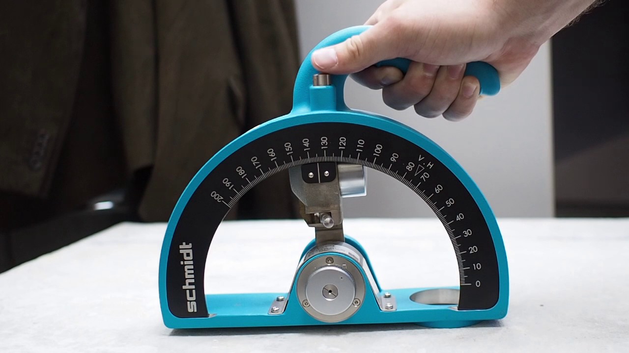 Proceq Original Schmidt OS 120 Tutorial