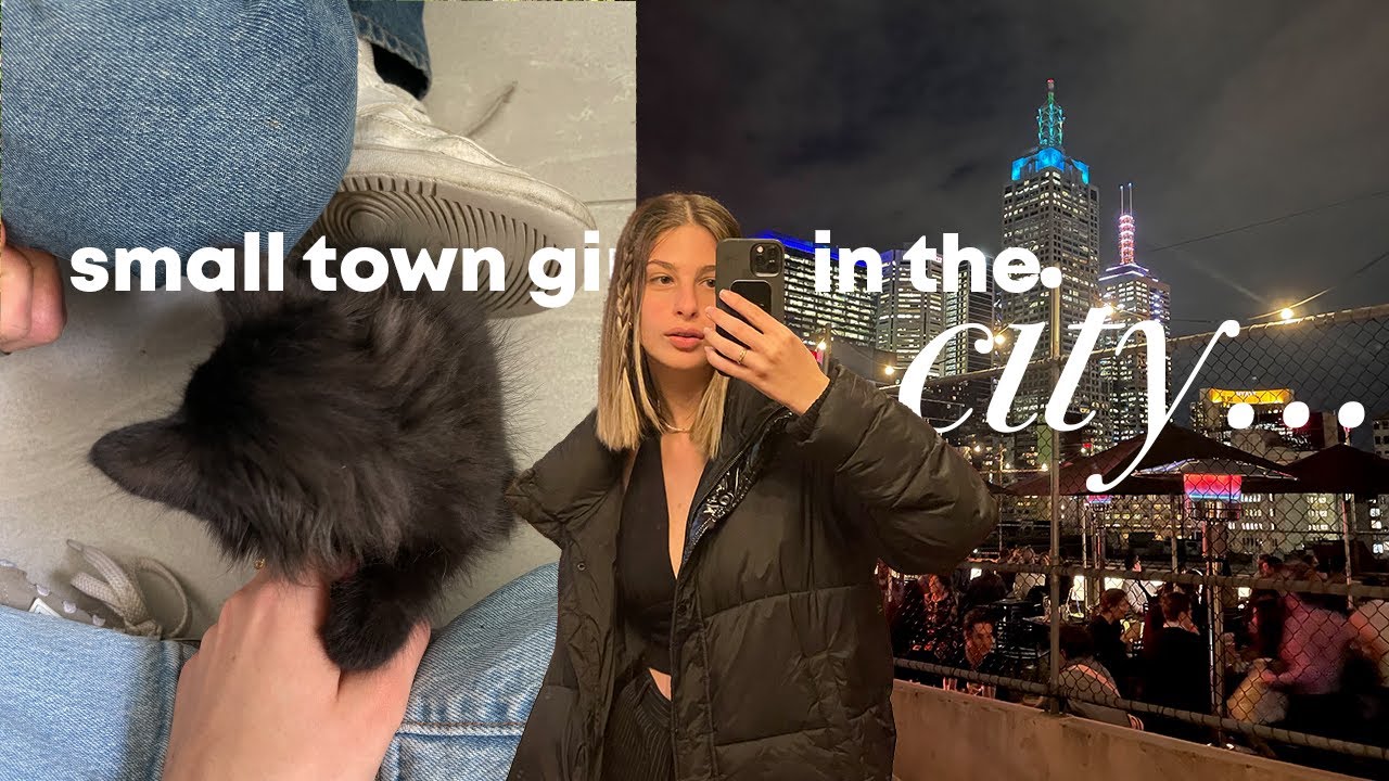 my week in melbourne | current read, thrifting, going out + my everyday makeup routine💌🍹