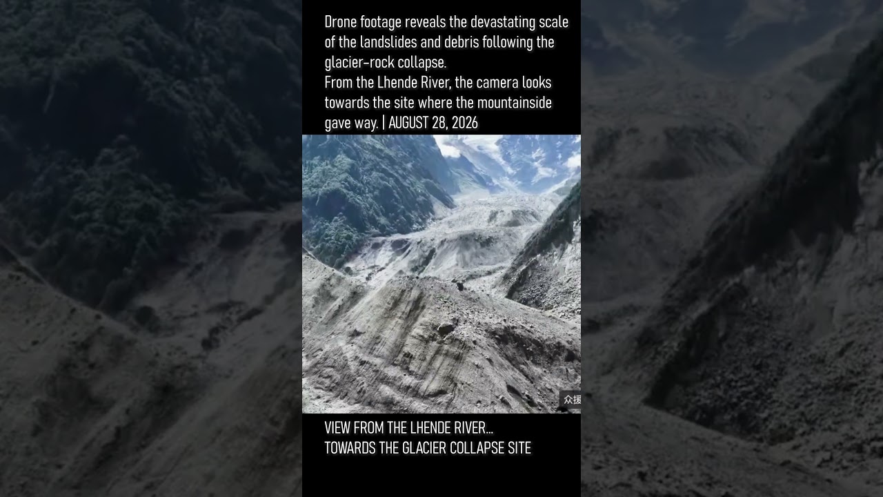 The Aftermath of a Glacier Collapse&hellip; 😨🏔️ | Nepal Flood