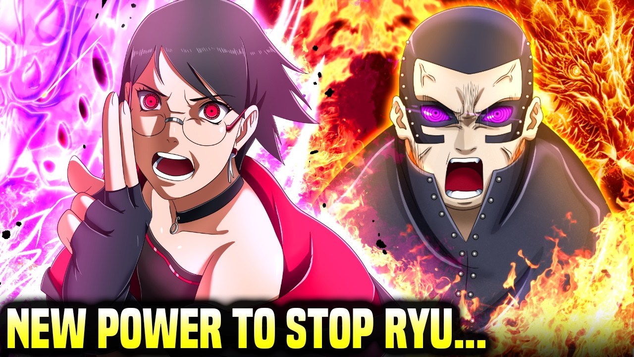 Can Sarada's Mangekyou Sharingan DEFEAT Ryu In Boruto Two Blue Vortex?