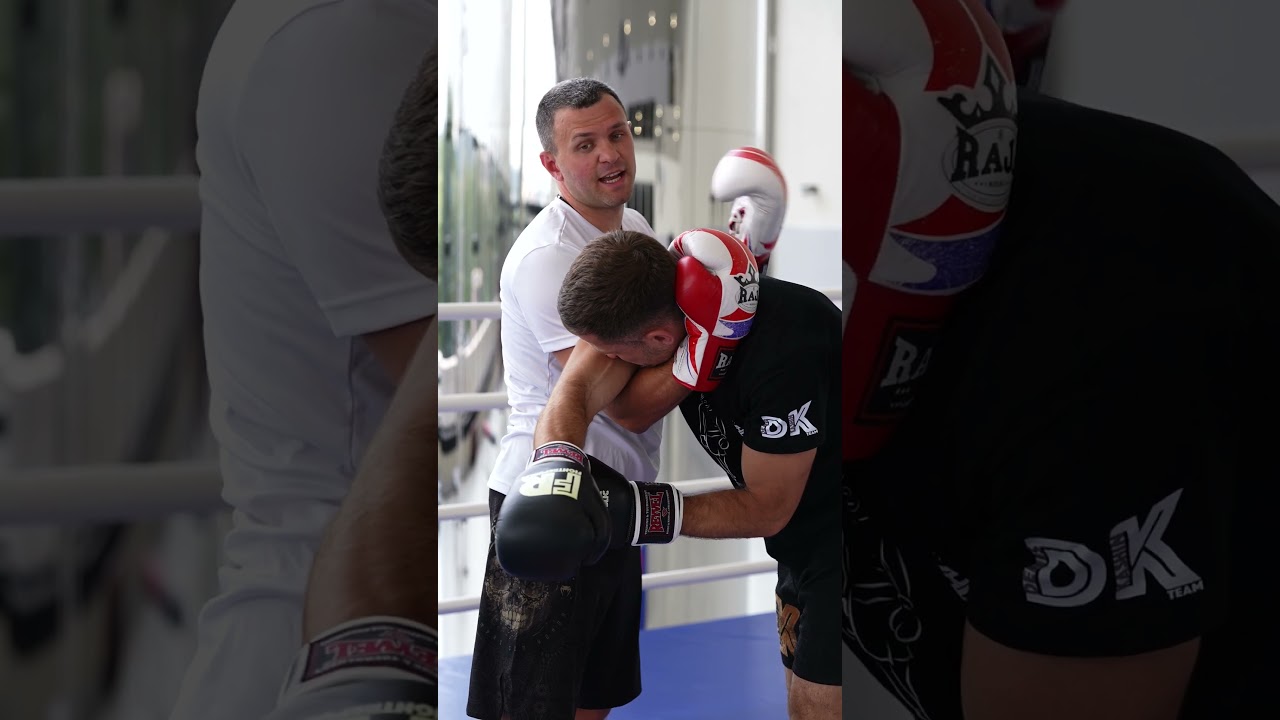 клинч в тайском боксе. действие и противодействие #fighter #kickboxing #mma #muaythai #clinch