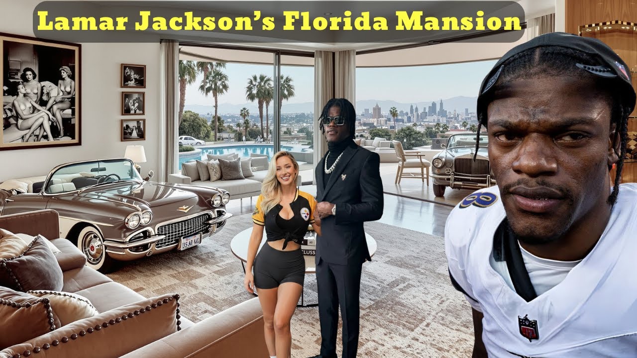 Lamar Jackson’s Florida Mansion – Fast Cars, Bold Dreams & the Electrifying Lifestyle of an NFL MVP