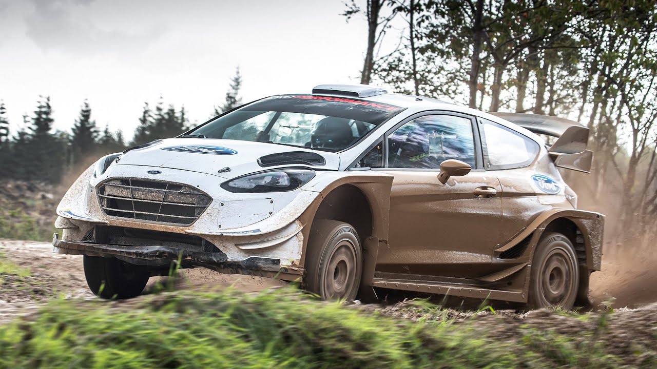 WRC Ford Fiesta Rally Car: High Speed Ride   | Carfection +