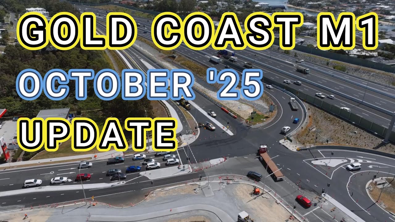 M1 PACIFIC MOTORWAY GOLD COAST UPGRADE OCTOBER UPDATE