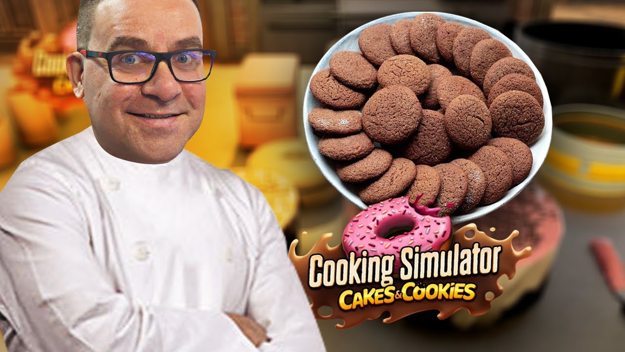 CAKES AND COOKIES #10 | BISCOITOS DE CHOCOLATE | COOKING SIMULATOR