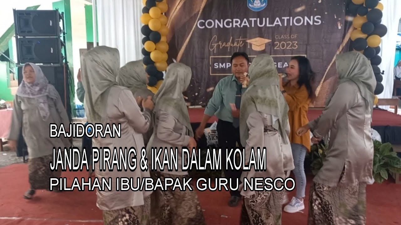 LAGU VIRAL‼️JANDA PIRANG‼️HIBURAN GRADUATION 2023 SMPN 1 CONGGEANG [NESCO]