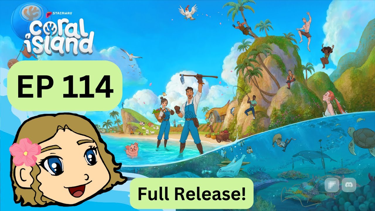 Year 2 Spring / Coral Island Full Release Ep 114 / AntagonistKim Playthrough