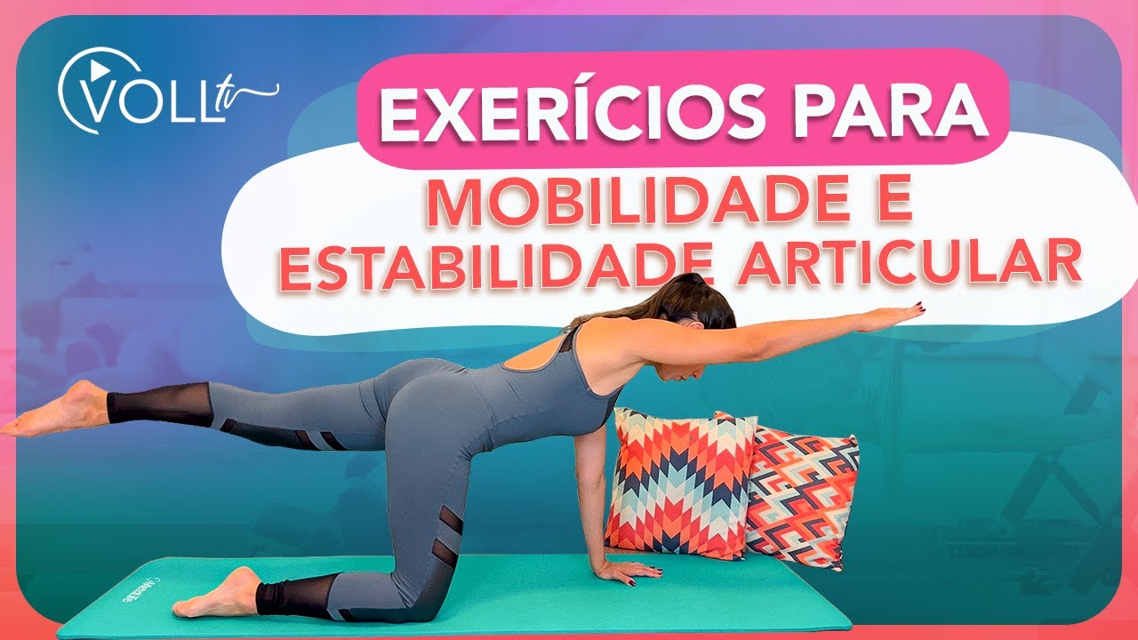 5 exercícios do Pilates para trabalhar a mobilidade e estabilidade articular