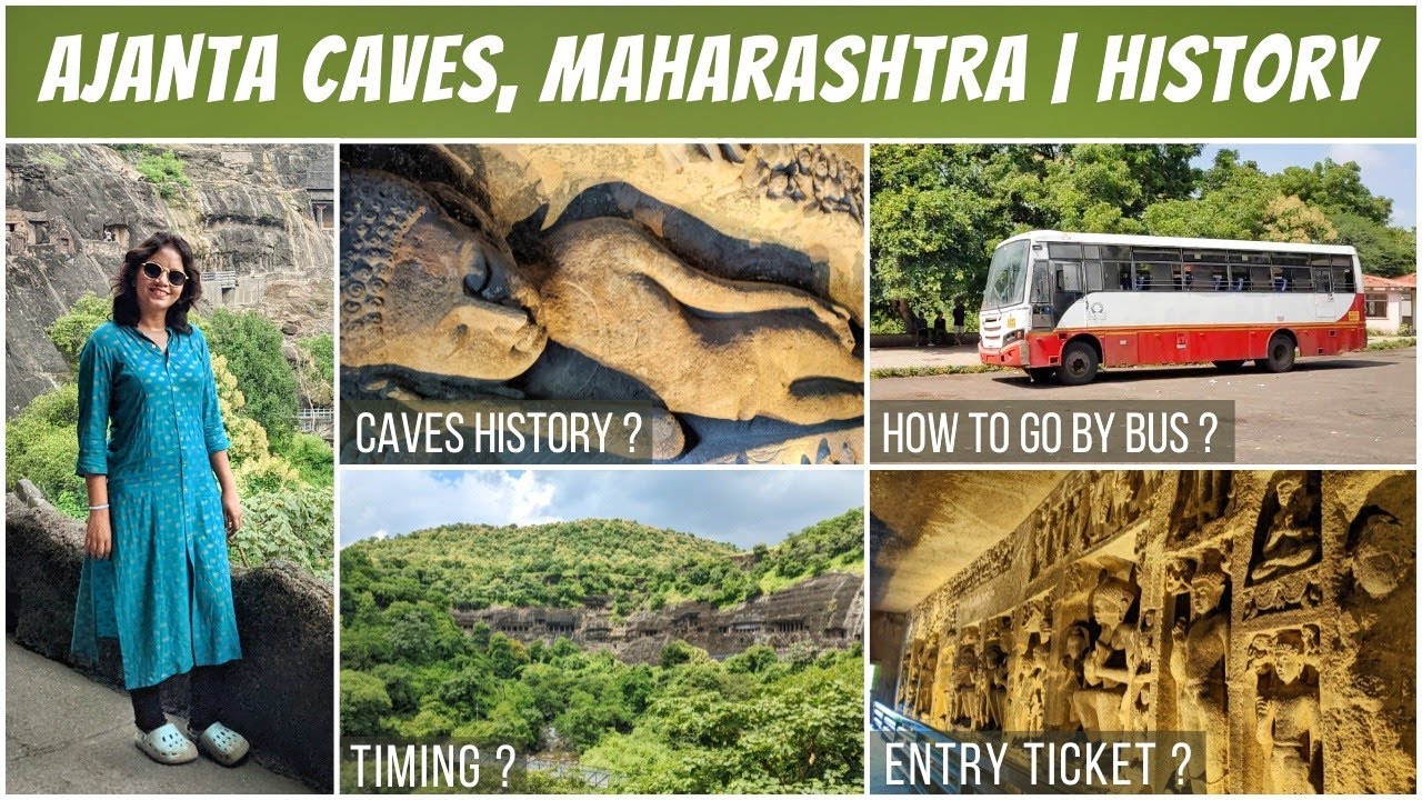 AJANTA CAVES HISTORY & COMPLETE GUIDED TOUR | Ajanta Ellora Caves | अजिंठा लेणी