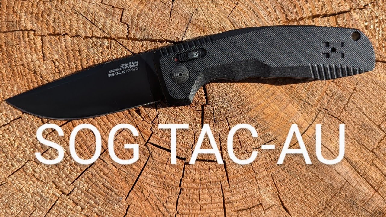 SOG TAC-AU - Best Switchblade For EDC