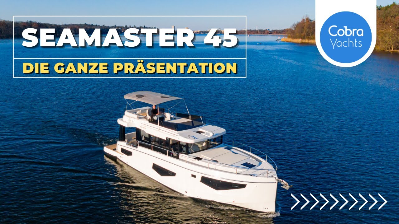 Interview zur Seamaster 45 auf der Boot Düsseldorf 2023 - Cobra Yachts
