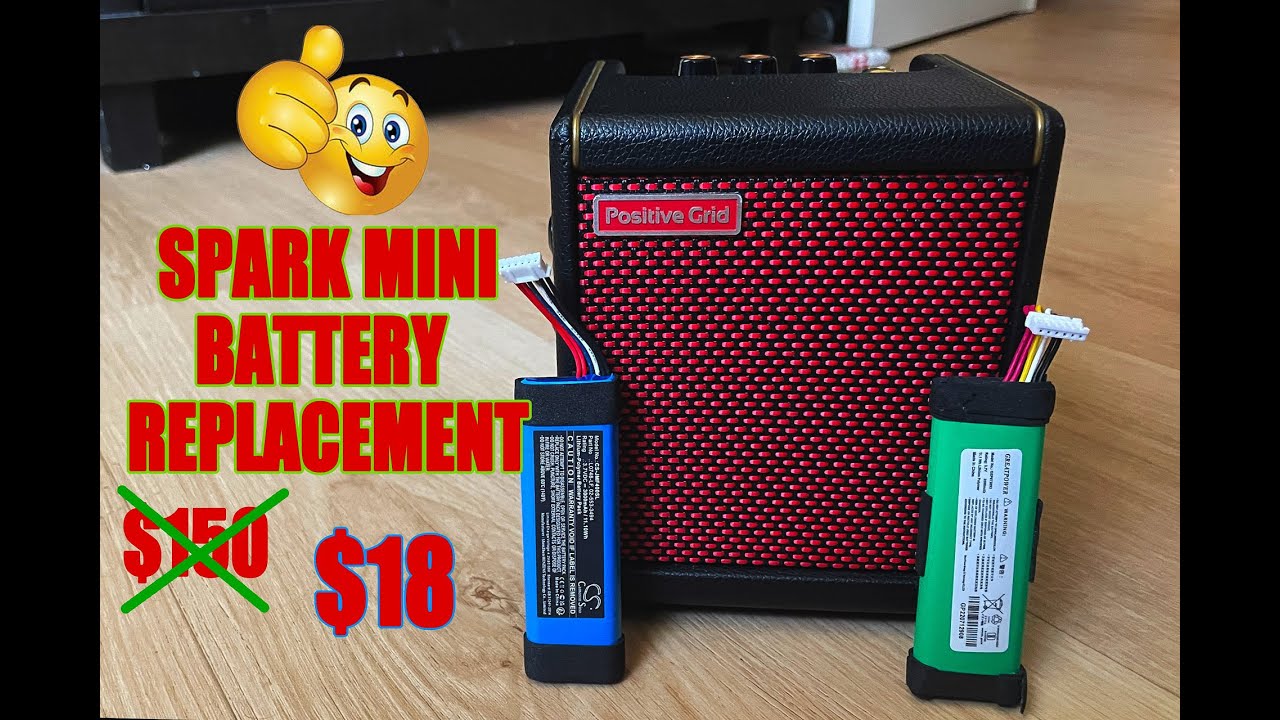 Replacement Battery for Positive Grid Spark Mini