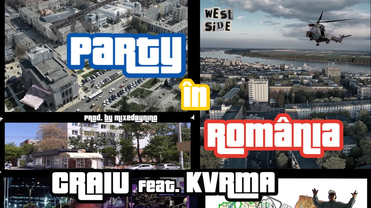 CRAIU x KVRMA - PARTY-N ROMÂNIA (Official Visualizer)