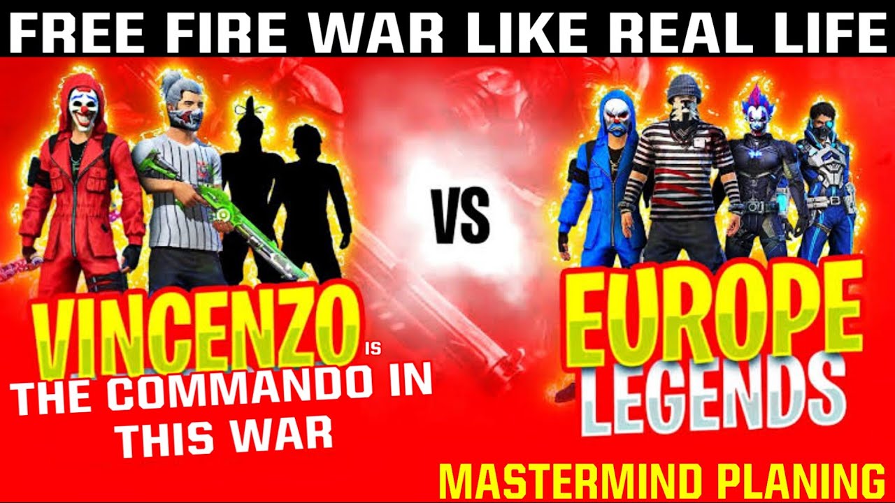 FREE FIRE WAR || VINCENZO SQUAD VS EU GUILD LEGEND Clash Squad Custom Match || MASTERMIND PLANING