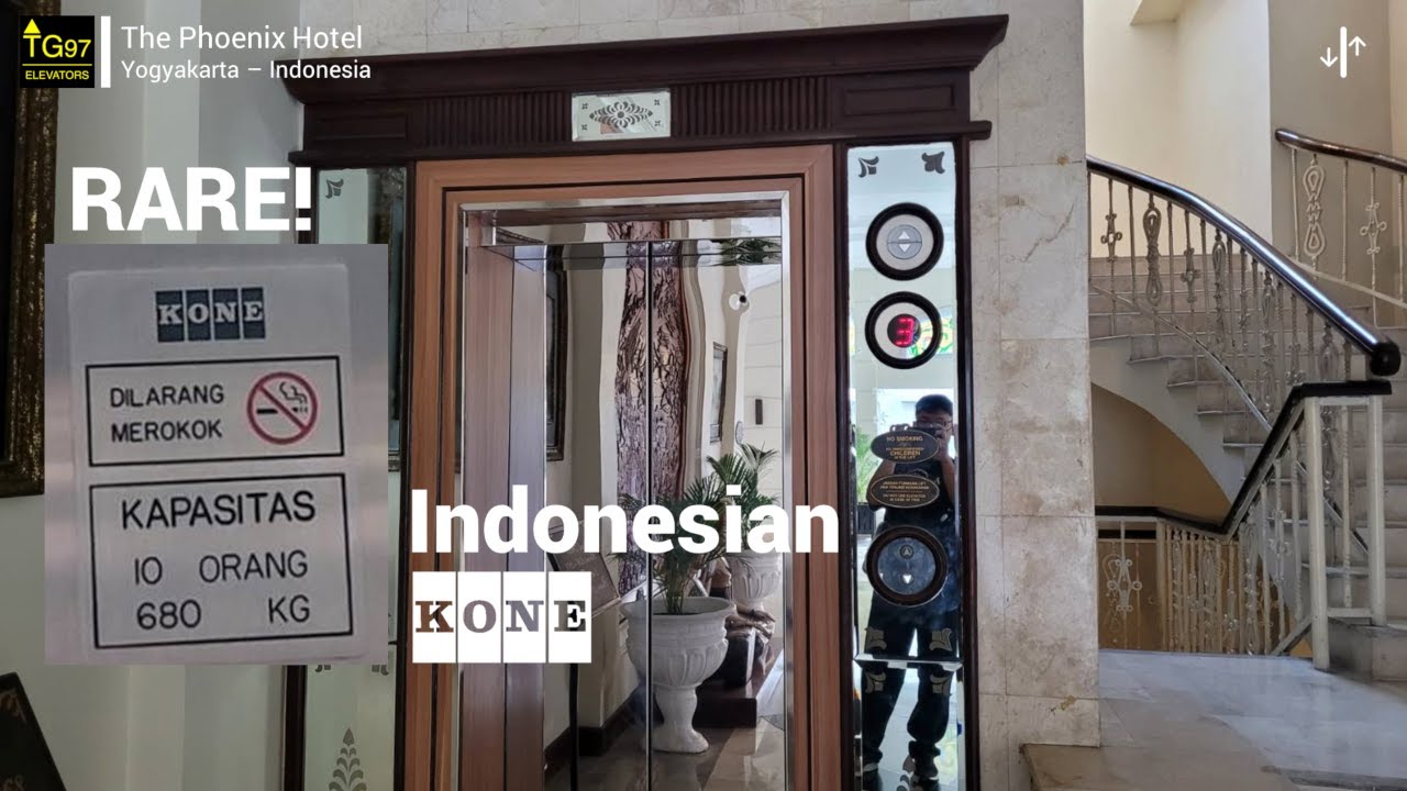 [TG97] RARE KONE Elevator - The Phoenix Hotel, Yogyakarta, ID