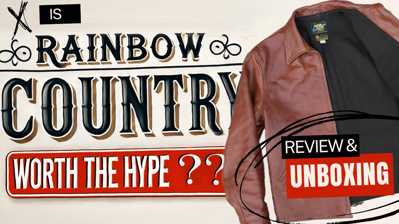 Unboxing the Rainbow Country Leather Jacket | Is It Worth the Hype?