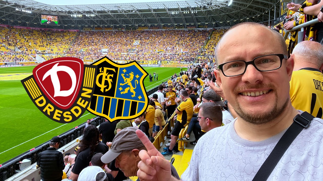 Das GANZE STADION hüpft 😱😍 | SG Dynamo Dresden vs. 1. FC Saarbrücken | StadionVlog