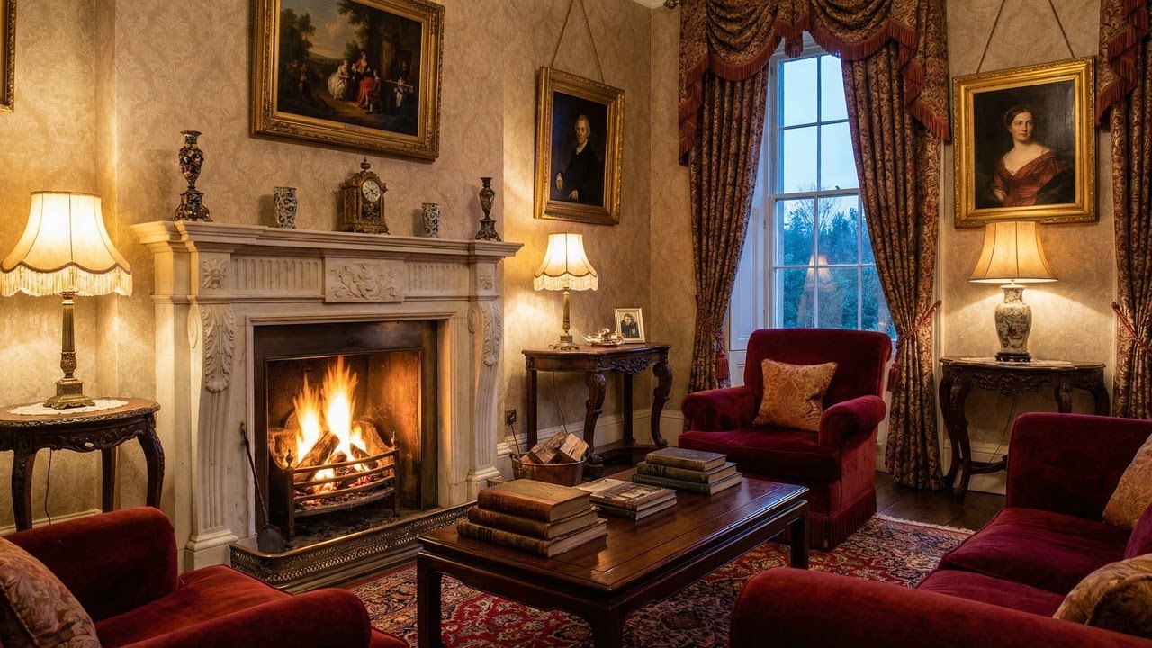 10 Hours of Relaxation: 4K Fireplace Ambiance for Sleep, Study, and Meditation