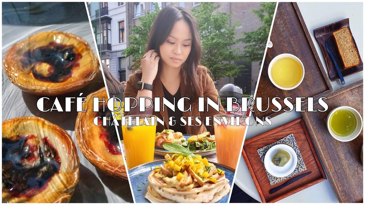 Café Hopping in Brussels 丨 Châtelain & ses environs 【Café Hopping • International Couple 🇵🇭🇧🇪】