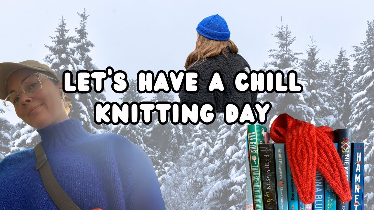 pov we're knitting besties | a chill knitting vlog