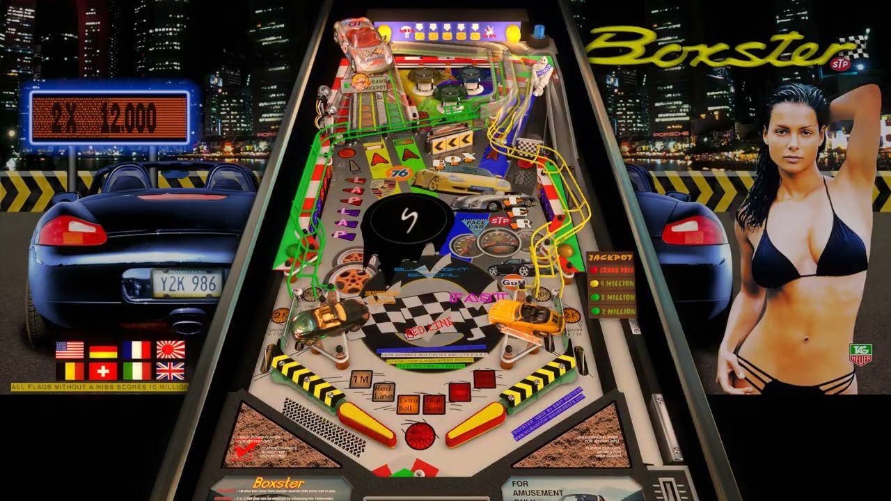 Boxster Pinball VPX