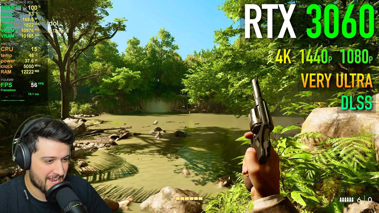 RTX 3060 - Indiana Jones and the Great Victory over the 4060!