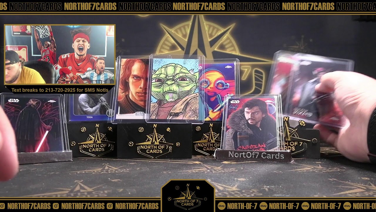 2025 Topps Chrome Star Wars Hobby — 1X Case Player BREAK #10 — 27 августа